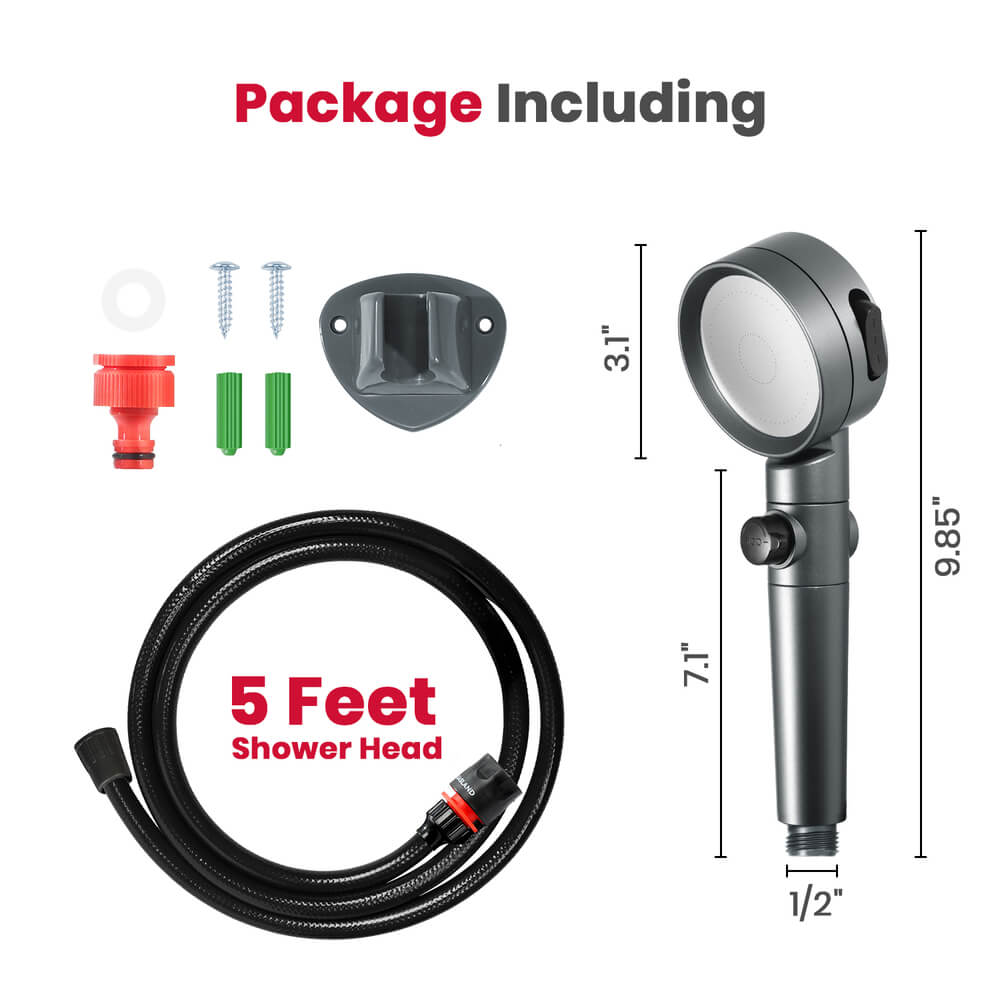 GASLAND-GASLAND Quick Connect 3 speed Shower Kit