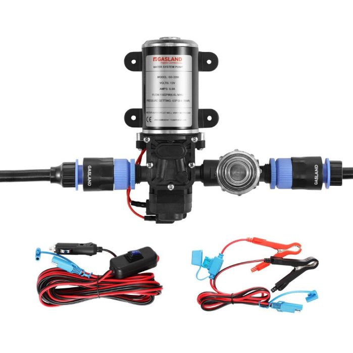 GASLAND 12V DC 450 kPa Water Pressure Pump Kit