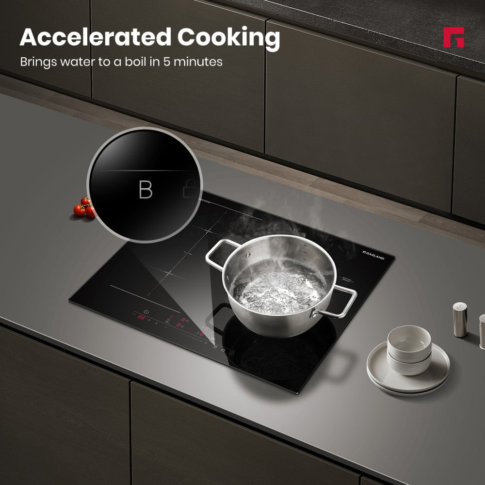 GASLAND 60cm 4 Burner 7000W Touch Control Electric Induction Cooktop