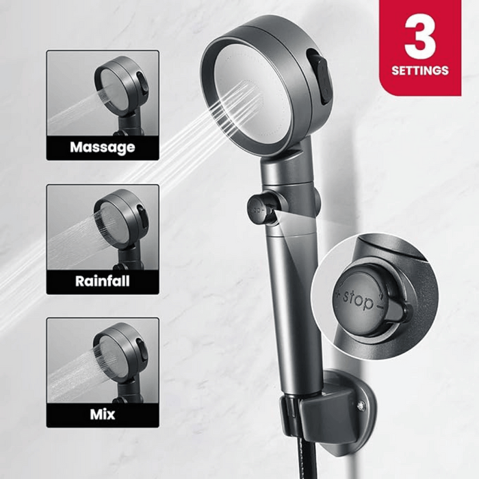 GASLAND-GASLAND Quick Connect 3 speed Shower Kit