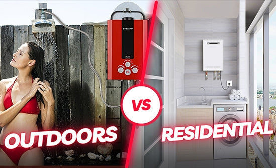 Kitchen & Outdoors Appliance-Residential vs. Outdoor Water Heater-GASLAND Chef