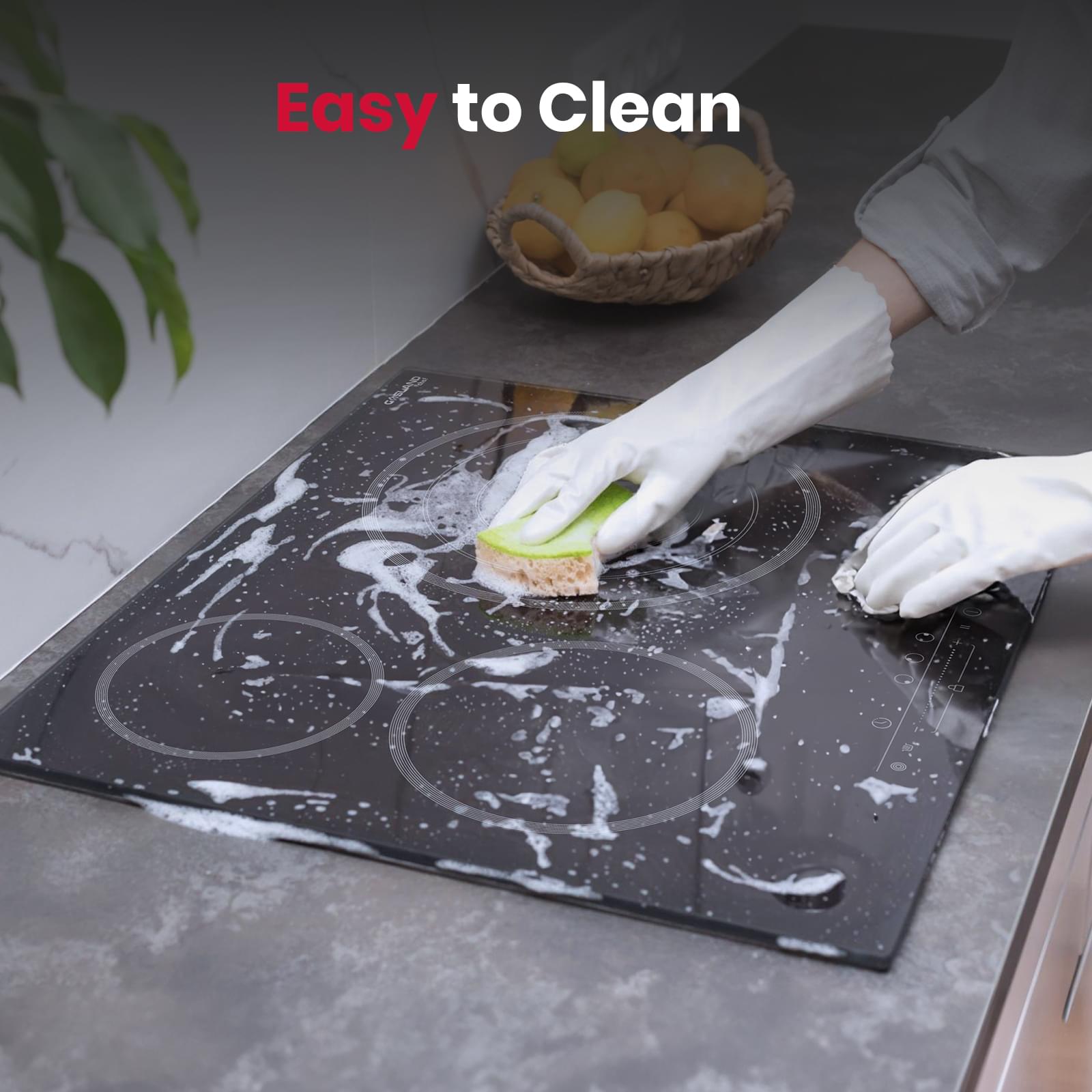 GASLAND-GASLAND 60cm 3 Burner Ultra Power Ceramic Electric Cooktop - 5700W Sensor Touch Control