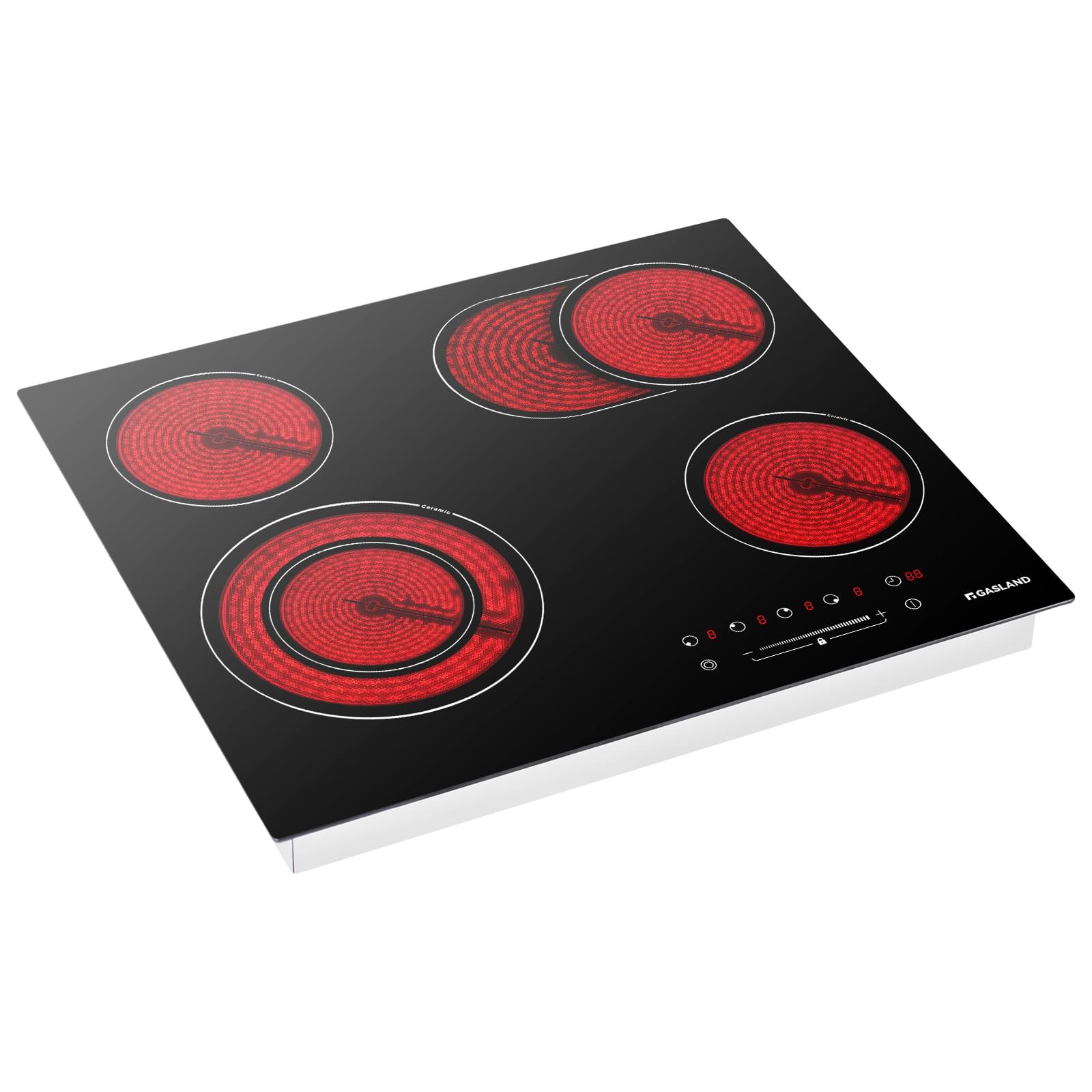 GASLAND chef 60cm 4 Burners 6600W Pro Style Electric Ceramic Cooktop