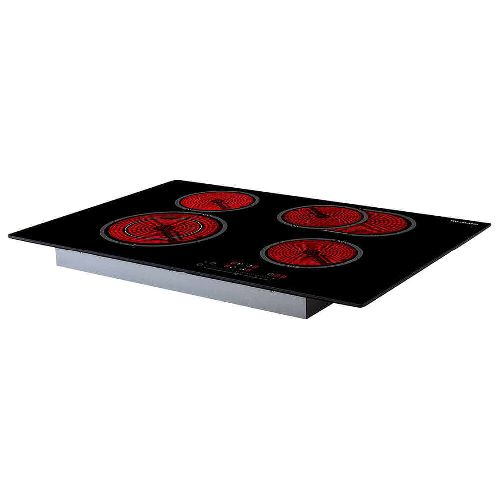 GASLAND-GASLAND 77cm 4 Burner Electric Ceramic Cooktop - 6600W Sensor Touch Control