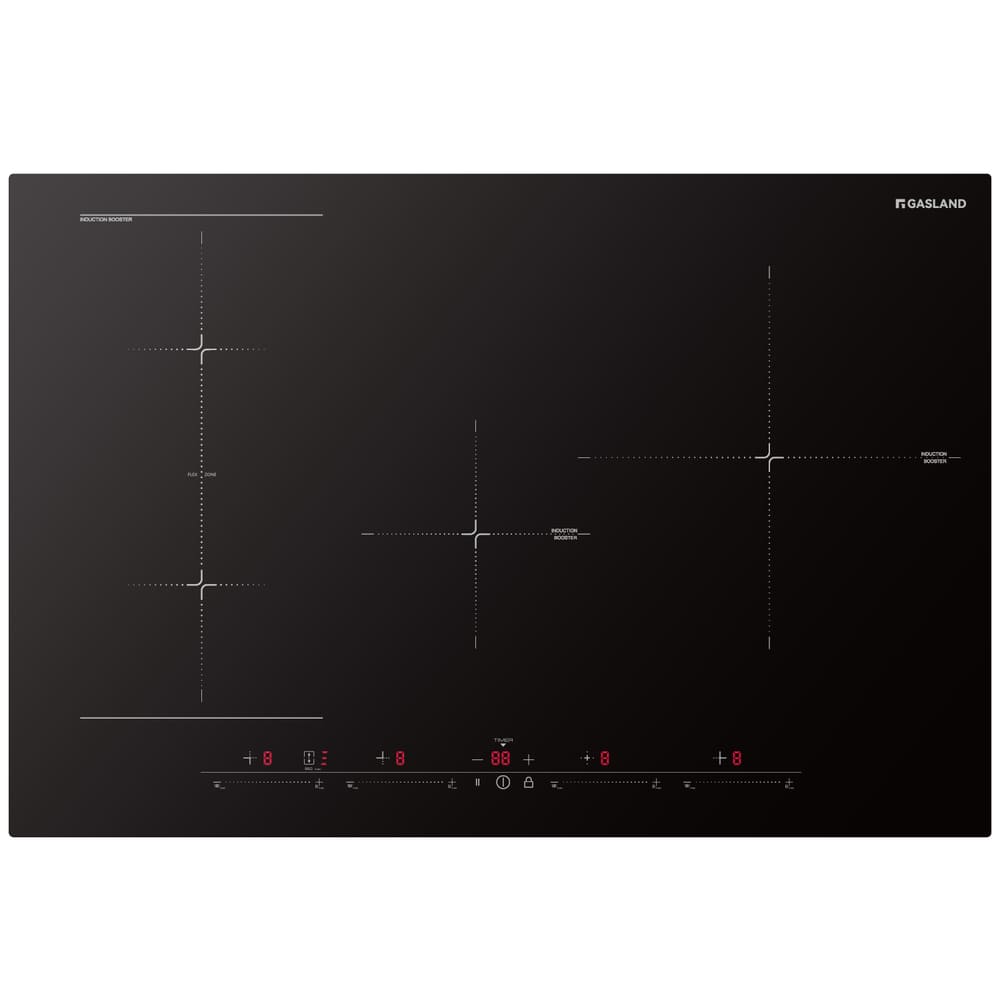 77cm 4 Burner Bridge Element Induction Cooktop with Griddle