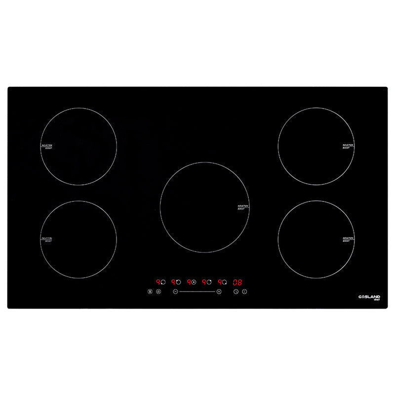 GASLAND Chef 90cm Induction Cooktop 5 Burner 7400W Touch Control ...