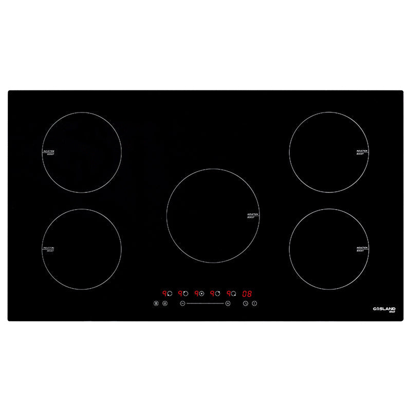 GASLAND 90cm 5 burner Touch Control Electric Induction Cooktop-IH90BFN-GASLAND Chef