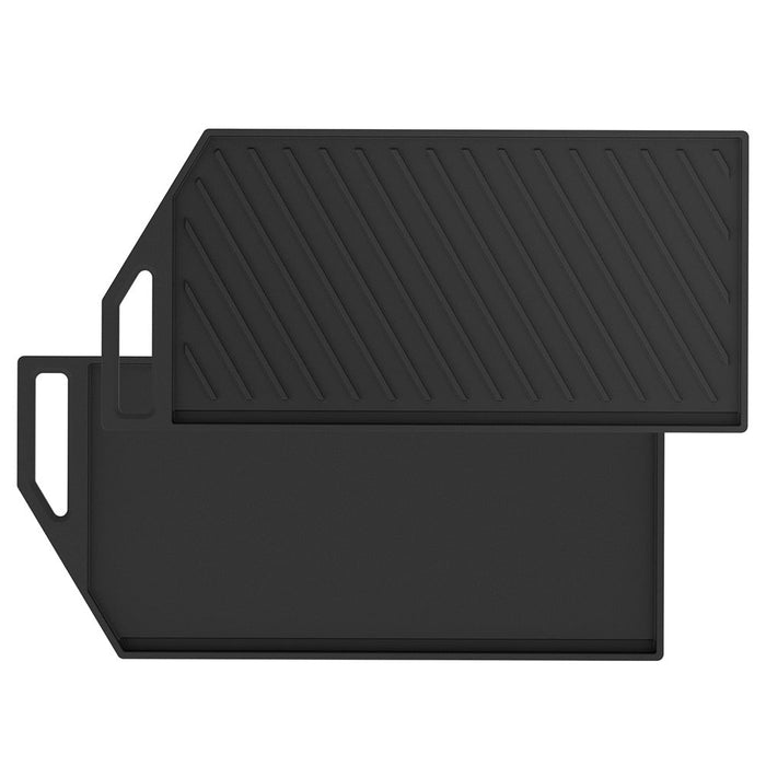 2-in-1 Reversible Cast Iron Grill/Griddle For Gas Cooktop