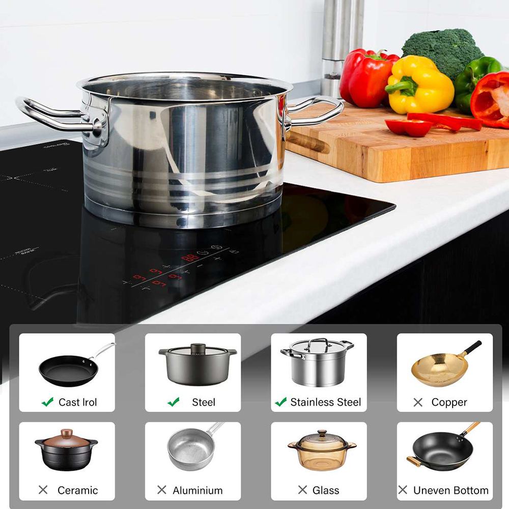GASLAND 60cm 4 burner Touch Control Electric Induction Cooktop